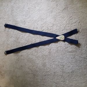Notre Dame Suspenders Vintage